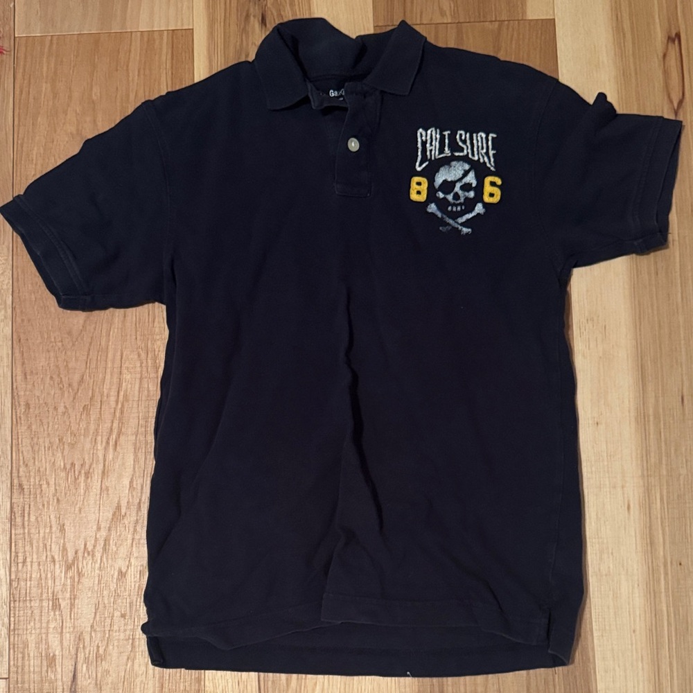 GAP Polo Shirt with Skull Design